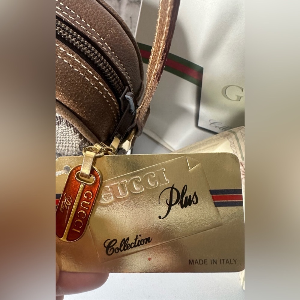 Gucci GG Plus Crossbody Shoulder Bag PVC Leather
with box & Gucci Plus COA Card - Picture 10 of 17